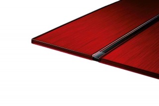 Mitsubishi Diamond Ruby Red panel przedni